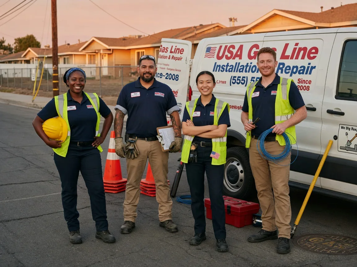 Gas Line Installation company in Estherwood, LA